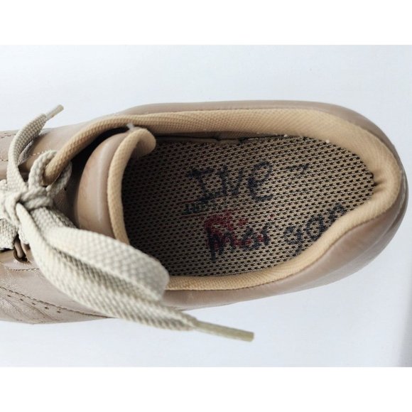 SAS Free Time Lace Up Comfort Walking Shoes Beige Size Men's 8.5 Women's 10 - Picture 16 of 16